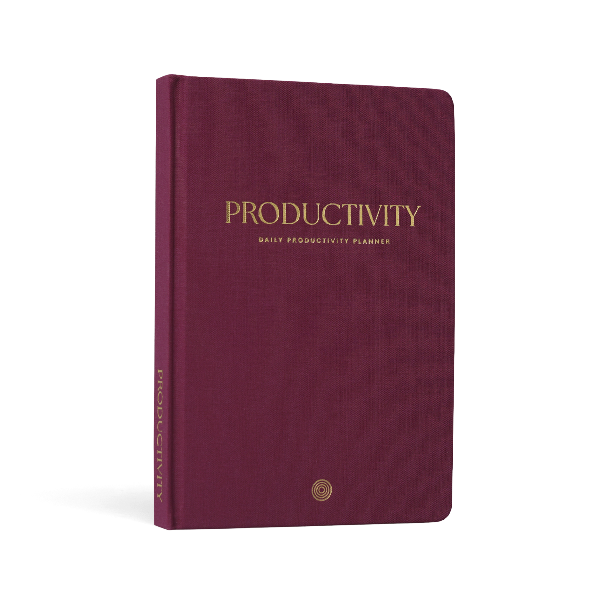 Daily Planner / Wine Red