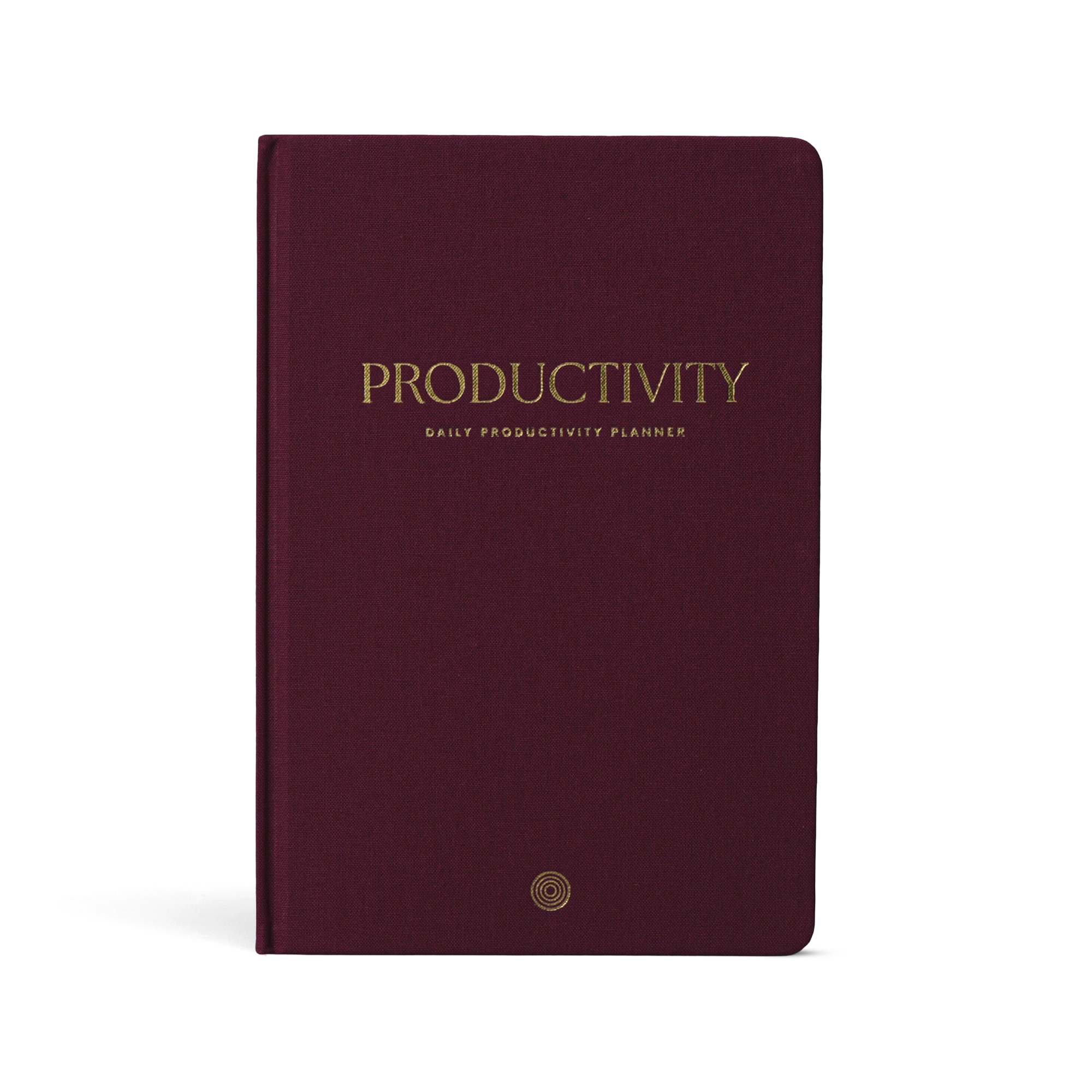 Daily Planner / Wine Red