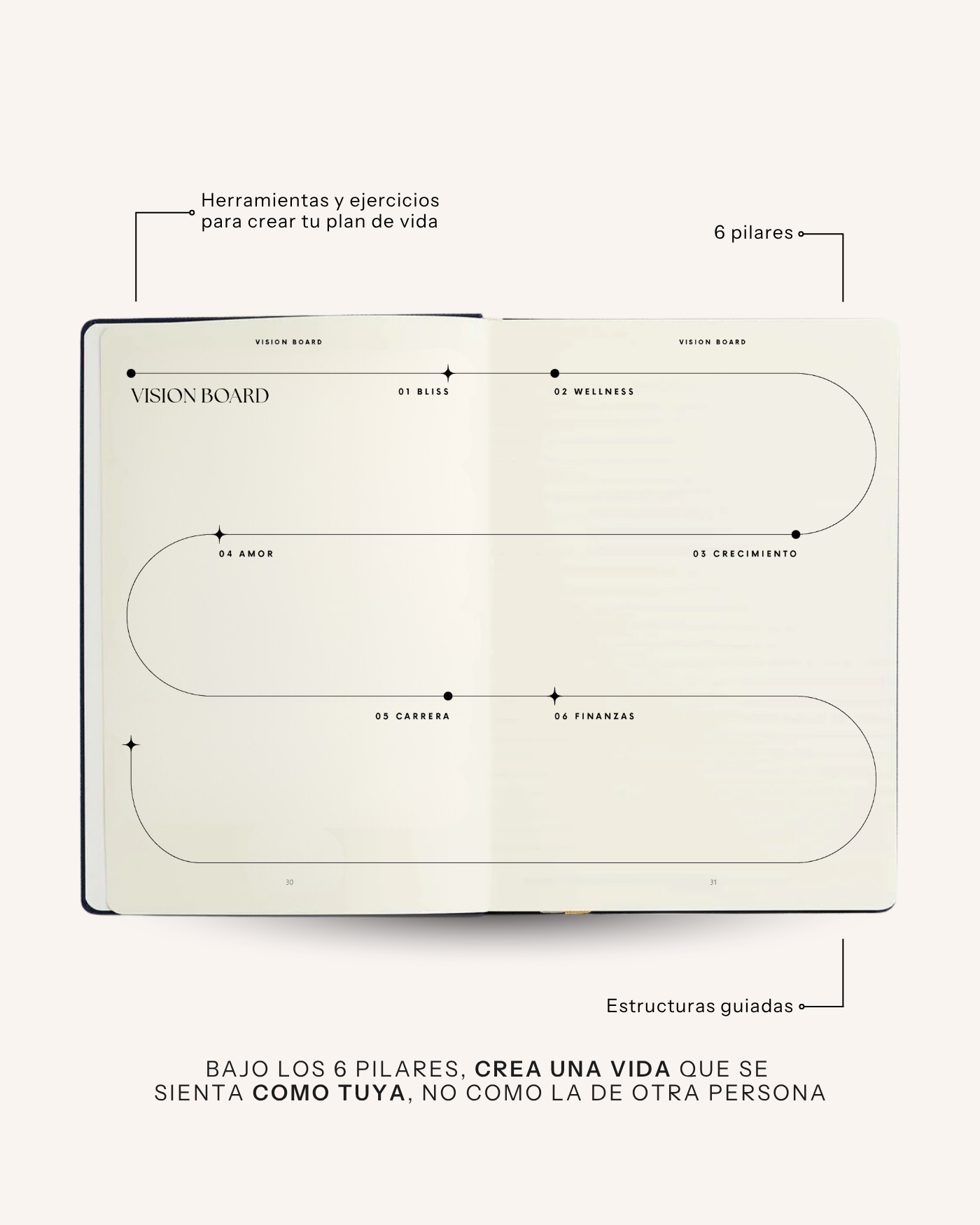 Daily Planner / Luxury Black