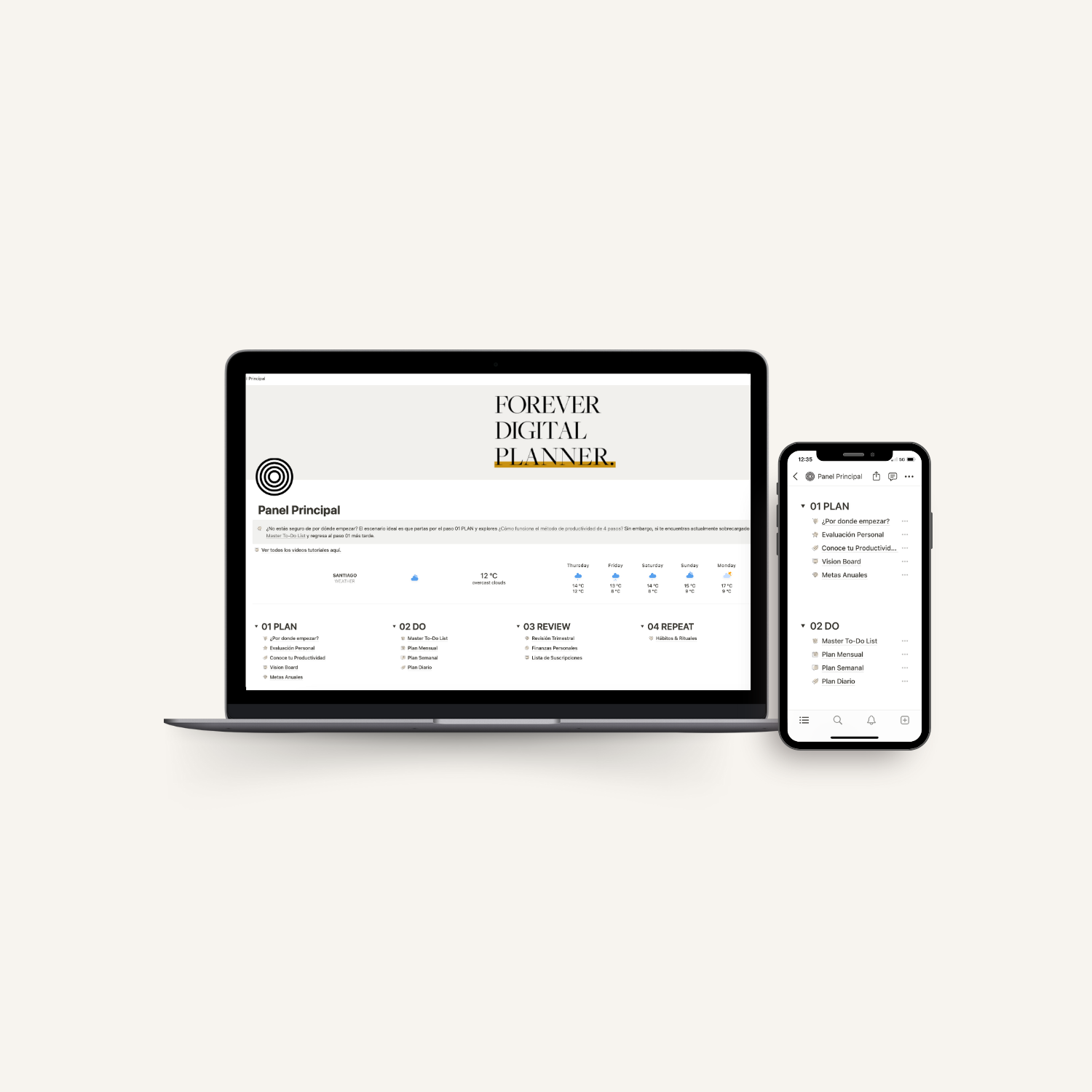 Forever Digital Planner