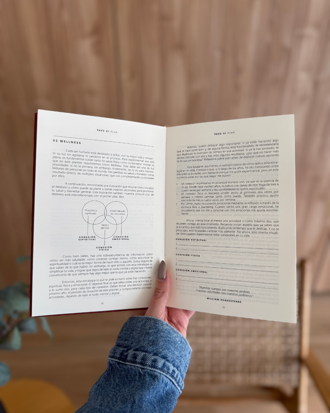 Weekly Planner Productivity 365 / Wine Red