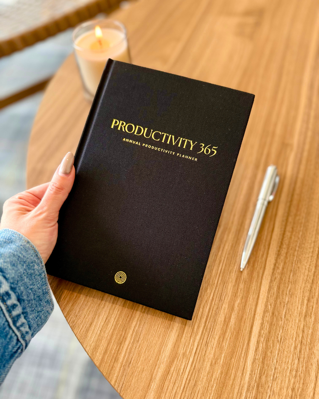 Weekly Planner Productivity 365 / Luxury Black