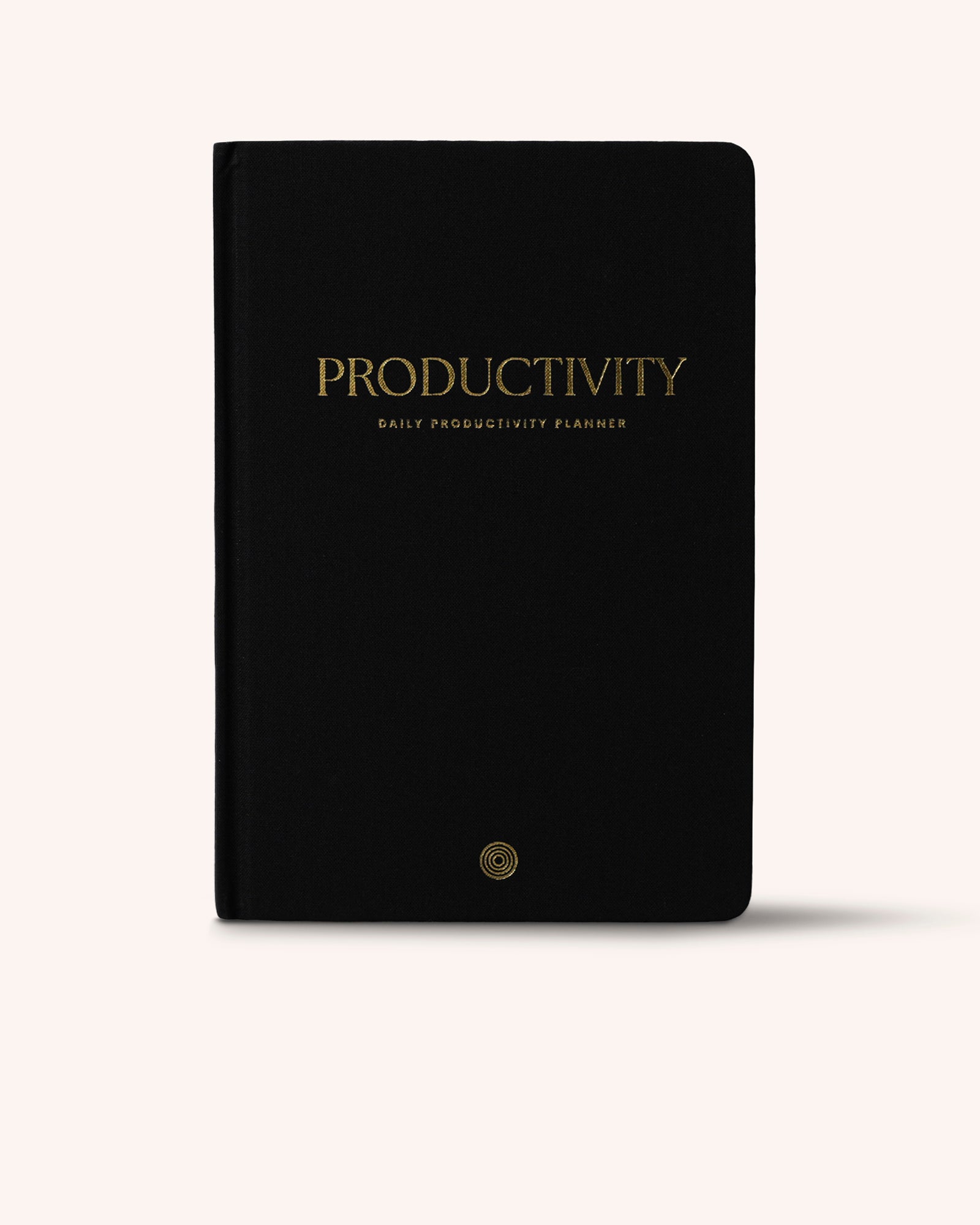 Daily Productivity Planner - Negro