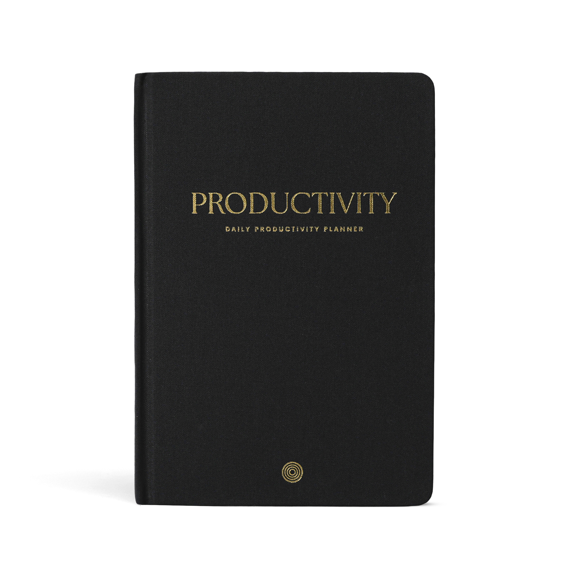 Daily Productivity Planner - Negro