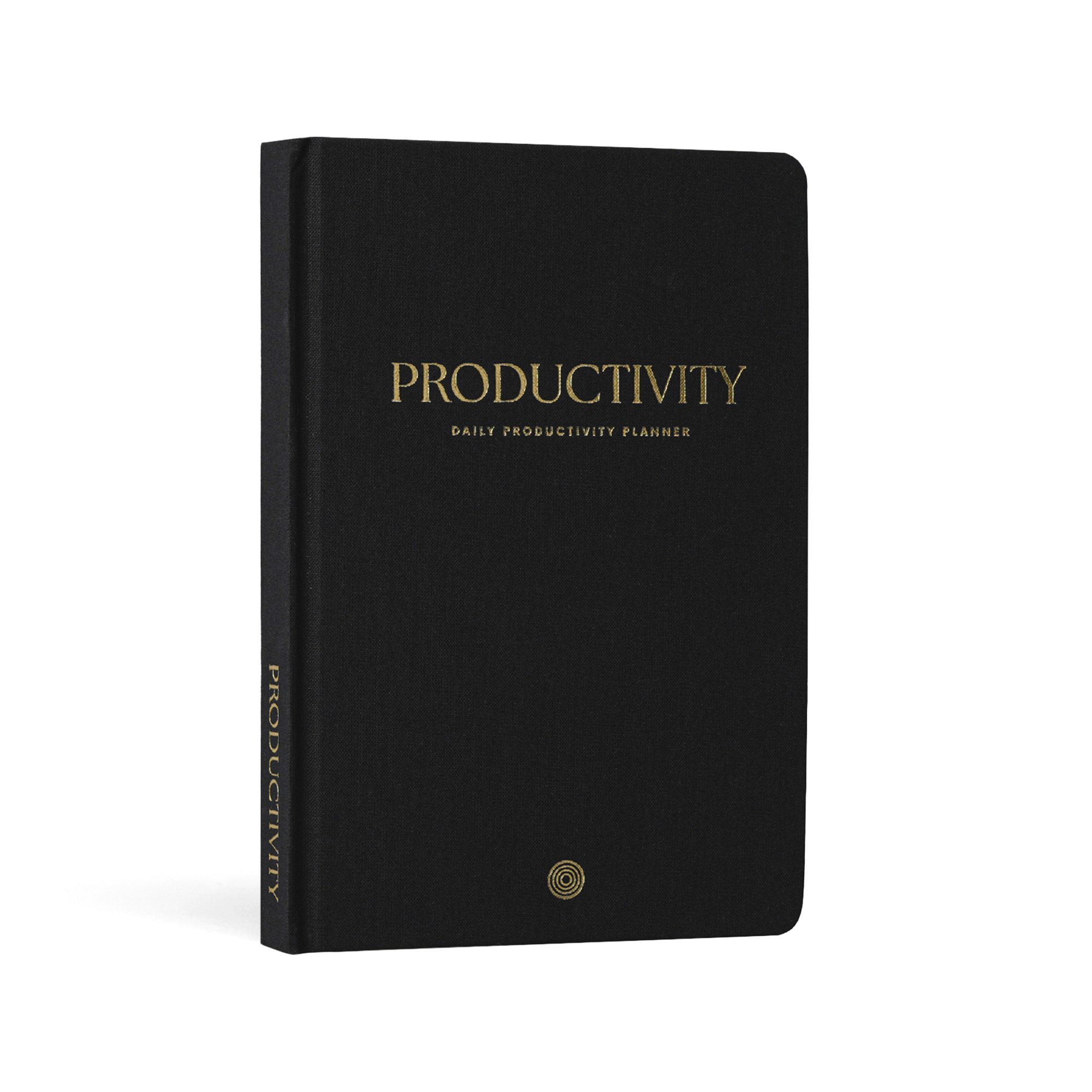 Daily Productivity Planner - Negro