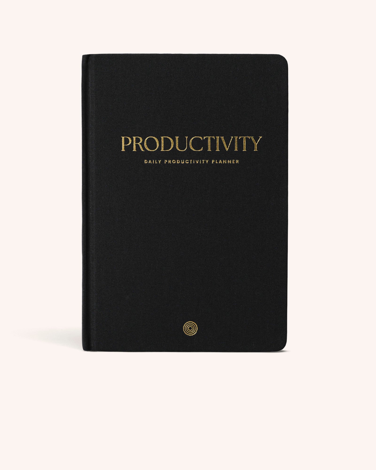 Daily Productivity Planner - Negro