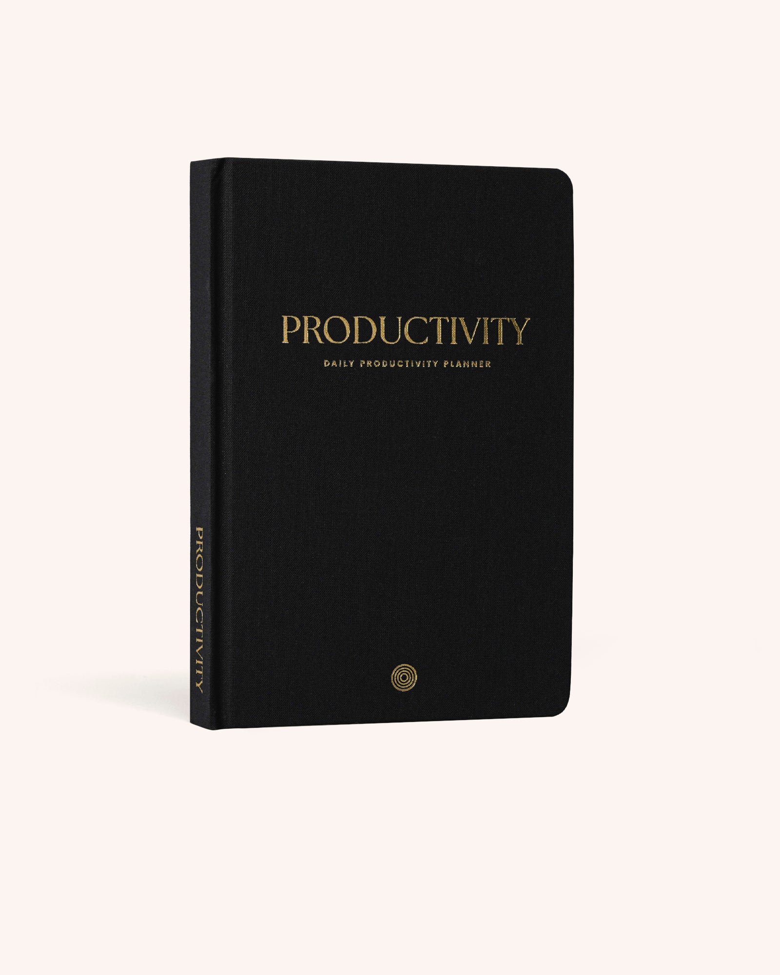 Daily Productivity Planner - Negro